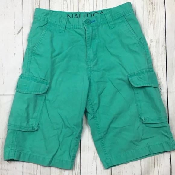Nautica Other - NAUTICA Boys Cargo Shorts 14 Green